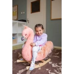 MamaLoes Flamingo Hobbeldier ML050403 -Winkel Voor Babyproducten mamaloes flamingo hobbeldier ml050403 05