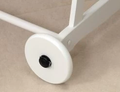 MamaLoes Grey Star De Luxe Wit Baby Wiegje 66759 -Winkel Voor Babyproducten mamaloes grey star de luxe wit baby wiegje 4 1