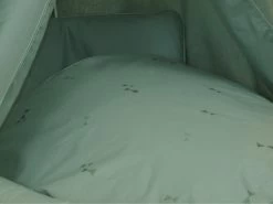 MamaLoes Pure Stonegreen Deluxe Wit Baby Wiegje 80635 -Winkel Voor Babyproducten mamaloes pure stonegreen deluxe wit baby wiegje 80635 2