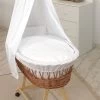 MamaLoes Rotan Naturel Baby Wiegje 66754 -Winkel Voor Babyproducten mamaloes rotan naturel baby wiegje 1