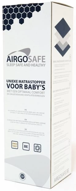 ABZ MB205 Airgosafe 60x120 Cm Topper Matrasbeschermer -Winkel Voor Babyproducten mb205 airgosafe matrastopper 4