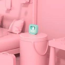 MOB Billy Turquoise Klok En Nachtlampje BILLY-BL-01 -Winkel Voor Babyproducten mob billy turquiose klok en nachtlampje billy bl 01 4