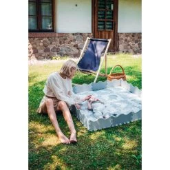 Momi Zawi Grey Schuimrubberen Puzzelmat Met Rand MAED00013 -Winkel Voor Babyproducten momi zawi grey schuimrubberen puzzelmat met rand maed00013 13