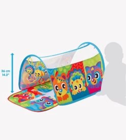 Playgro Honey Bee Bear Activity Tunnel Speelkleed P0186992 -Winkel Voor Babyproducten playgro honey bee bear activity tunnel speelkleed p0186992 1
