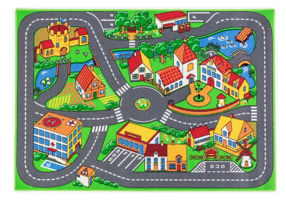 Rebel Roads Country Life 95x133 Cm Speelmat RQUTWGA90095133T01