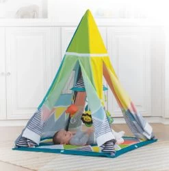 Infantino Large Teepee Gym Speelkleed BK-216143 -Winkel Voor Babyproducten teepee sfeer 2