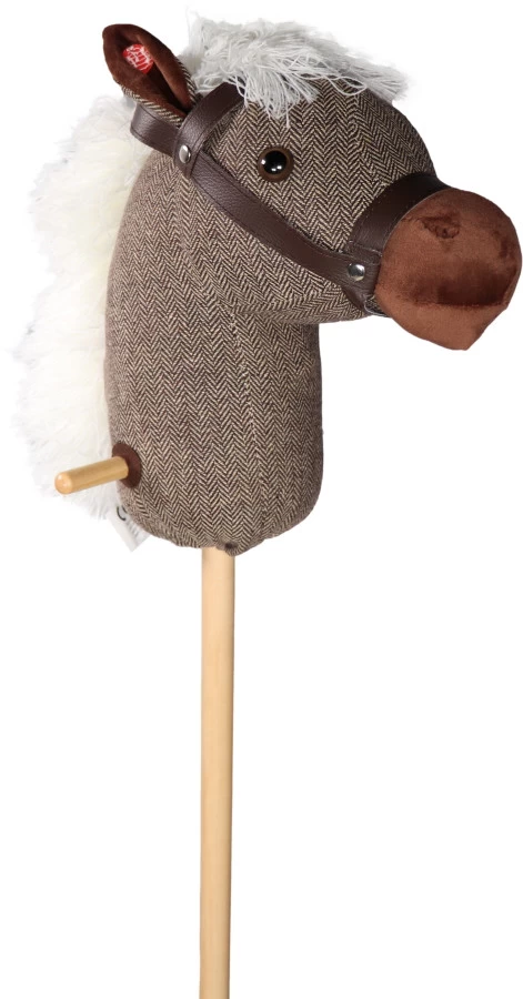 Tryco Milo Bruin Stokpaard Met Geluid TR-120114 - Afbeelding 2