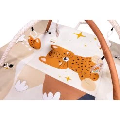 Tryco Leopard Lenny 2-in-1 XL Speelkleed En Opbergtas TR-140210 -Winkel Voor Babyproducten tr 140210 tryco leopard lenny playmat bag in 1 04