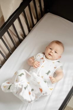 Blush & Blossom Dinosaurus 70 Cm Hydrofiel Slaapzak TR-BB443423 -Winkel Voor Babyproducten tr bb443423 blush blossom dinosaurus 70 cm 01 1