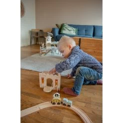 Tryco Houten Treinbaanset - Uitbreidingsset Fantasie TR-353079 -Winkel Voor Babyproducten tryco tr 353079 01