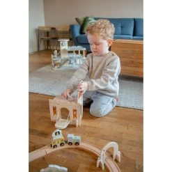 Tryco Houten Treinbaanset - Uitbreidingsset Fantasie TR-353079 -Winkel Voor Babyproducten tryco tr 353079 02