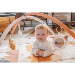 Tryco Leopard Lenny 2-in-1 XL Speelkleed En Opbergtas TR-140210 -Winkel Voor Babyproducten tryco leopard lenny 2 in 1 xl speelkleed en opbergtas tr 140210 sfeer1