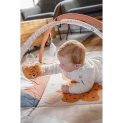 Tryco Leopard Lenny 2-in-1 XL Speelkleed En Opbergtas TR-140210 -Winkel Voor Babyproducten tryco leopard lenny 2 in 1 xl speelkleed en opbergtas tr 140210 sfeer2