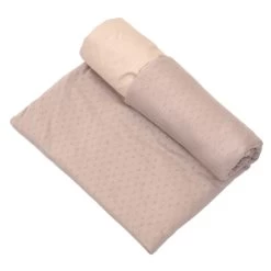 MamaLoes Amy Ajour Nougat 75x100cm Wiegdeken 84483 -Winkel Voor Babyproducten wieg nougat