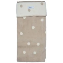 Zaffiro Ecru & Beige Gestipt 75 X 100 Cm Wiegdeken 14987 -Winkel Voor Babyproducten zaffiro ecru en beige gestipt 75x100 mamaloes babysjop 1
