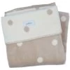 Zaffiro Ecru & Beige Gestipt 75 X 100 Cm Wiegdeken 14987 -Winkel Voor Babyproducten zaffiro ecru en beige gestipt 75x100 mamaloes babysjop