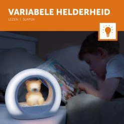 Zazu Billy Beer Bruin Nachtlampje ZA-BILLY-02 -Winkel Voor Babyproducten zazu billy beer bruin nachtlampje za billy 02 4