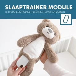 Zazu Brody De Beer Taupe Slaaptrainer ZA-BRODY-01 -Winkel Voor Babyproducten zazu brody de beer taupe slaaptrainer sfeer 2