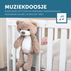 Zazu Brody De Beer Taupe Slaaptrainer ZA-BRODY-01 -Winkel Voor Babyproducten zazu brody de beer taupe slaaptrainer sfeer 5