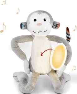 Zazu Max De Aap Muzikaal Nachtlampje ZA-MAX-01 -Winkel Voor Babyproducten zazu max de aap muzikaal nachtlampje za max 01 5